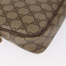 GUCCI GG Supreme Shoulder Bag PVC Beige Gold 97 02 068 Auth 149804-15