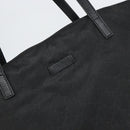GUCCI GG Canvas Tote Bag Nylon Black Gold 295252 Auth 149805-10