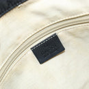 GUCCI GG Canvas Tote Bag Nylon Black Gold 295252 Auth 149805-17