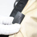 GUCCI GG Canvas Tote Bag Nylon Black Gold 295252 Auth 149805-12