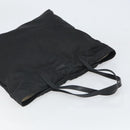 GUCCI GG Canvas Tote Bag Nylon Black Gold 295252 Auth 149805-6