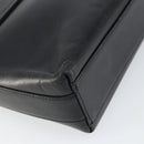 Salvatore Ferragamo Vala Shoulder Bag Leather Black Silver Auth 149807-17