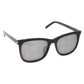 SAINT LAURENT Sunglasses plastic Black Auth 149820