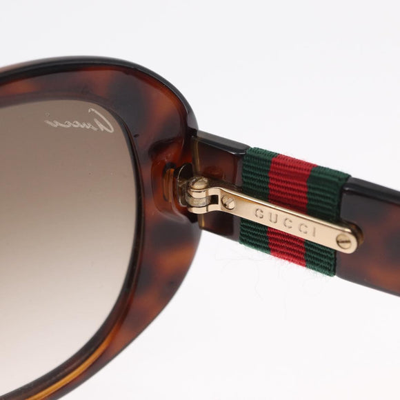 GUCCI Sunglasses plastic Brown Auth 149821