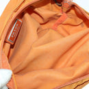 PRADA Shoulder Bag Nylon 3 Set Khaki Orange gray Auth 149823-22