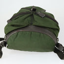 PRADA Shoulder Bag Nylon 3 Set Khaki Orange gray Auth 149823-7