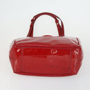 Salvatore Ferragamo Bag Leather Canvas Patent 4 Set Black Red Auth 149824-12