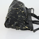 Salvatore Ferragamo Bag Leather Canvas Patent 4 Set Black Red Auth 149824-16