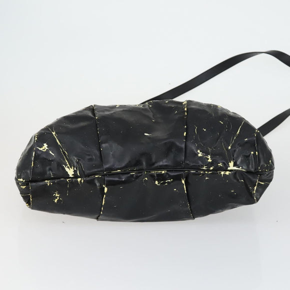 Salvatore Ferragamo Bag Leather Canvas Patent 4 Set Black Red Auth 149824