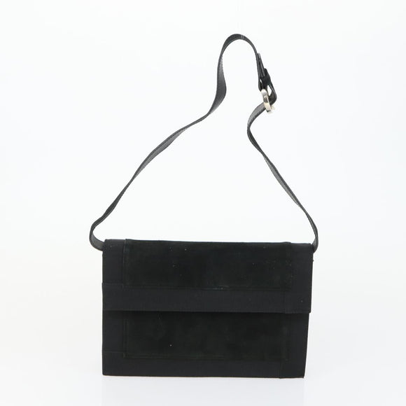 Salvatore Ferragamo Bag Leather Canvas Patent 4 Set Black Red Auth 149824