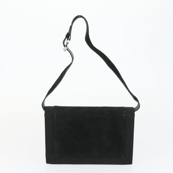 Salvatore Ferragamo Bag Leather Canvas Patent 4 Set Black Red Auth 149824