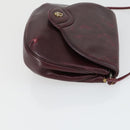 GIVENCHY Valentino Dior Bag Leather 3 Set Brown Bordeaux black Auth 149826-11
