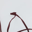 GIVENCHY Valentino Dior Bag Leather 3 Set Brown Bordeaux black Auth 149826-13