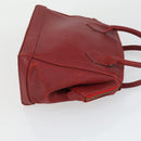 CHANEL Fendi BALLY LANVIN Bag Leather 4 Set Red Gold black CC Auth 149827-17