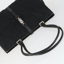 GUCCI GG Supreme Crystal Shoulder Bag PVC 4 Set Black Navy Auth 149829-6