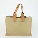 BURBERRY Nova Check Blue Label Hand Bag Canvas 2 Set Beige Auth 149834-10