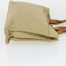 BURBERRY Nova Check Blue Label Hand Bag Canvas 2 Set Beige Auth 149834-12