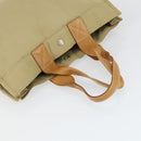 BURBERRY Nova Check Blue Label Hand Bag Canvas 2 Set Beige Auth 149834-13