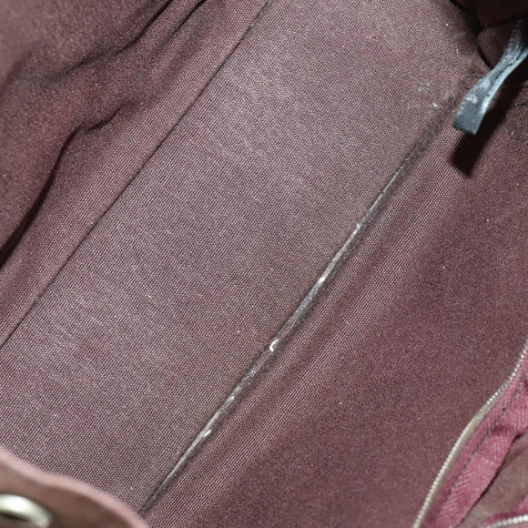 HERMES Fourre Tout Hand Bag Canvas 3 Set Gray Black Navy Auth 149836