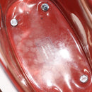 Salvatore Ferragamo Hand Bag Leather Red Silver Auth 149839-11