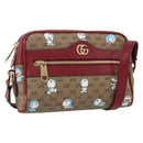 GUCCI GUCCI × Doraemon Micro GG Supreme Bag PVC Beige 647784 Auth 149860SM-1