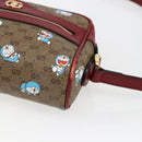 GUCCI GUCCI × Doraemon Micro GG Supreme Bag PVC Beige 647784 Auth 149860SM-9