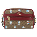 GUCCI GUCCI × Doraemon Micro GG Supreme Bag PVC Beige 647784 Auth 149860SM-13