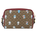 GUCCI GUCCI × Doraemon Micro GG Supreme Bag PVC Beige 647784 Auth 149860SM-2
