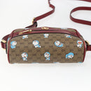 GUCCI GUCCI × Doraemon Micro GG Supreme Bag PVC Beige 647784 Auth 149860SM-5