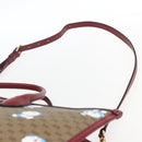 GUCCI GUCCI × Doraemon Micro GG Supreme Bag PVC 2way Beige 653952 Auth 149861SM-15