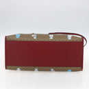 GUCCI GUCCI × Doraemon Micro GG Supreme Bag PVC 2way Beige 653952 Auth 149861SM-5
