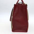 GUCCI GUCCI × Doraemon Micro GG Supreme Bag PVC 2way Beige 653952 Auth 149861SM-4