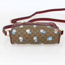 GUCCI GUCCI × Doraemon Micro GG Supreme Bag PVC Beige Gold 647784 Auth 149862SM-9