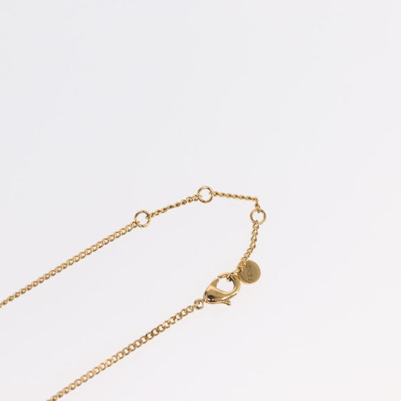 FENDI FENDI x FRGMT x POKÉMON Necklace metal Gold Tone Auth 149873SM