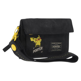 PORTER × POKÉMON Wallet Canvas Black Auth 149874M