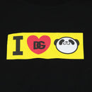 DOLCE&GABBANA D&G × Jujutsu Kaisen PANDA T-shirt cotton Black Auth 149884M-5