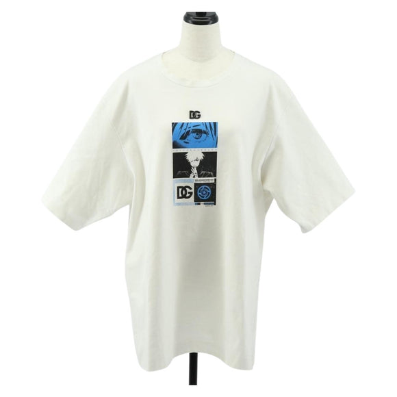 DOLCE&GABBANA D&G × Jujutsu Kaisen SATORU GOJYO T-shirt White Auth 149885M