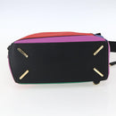 LOEWE Anagram Puzzle bag Shoulder Bag Leather 2way Multicolor Gold Auth 149889SM-5