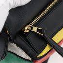 LOEWE Anagram Puzzle bag Shoulder Bag Leather 2way Multicolor Gold Auth 149889SM-22