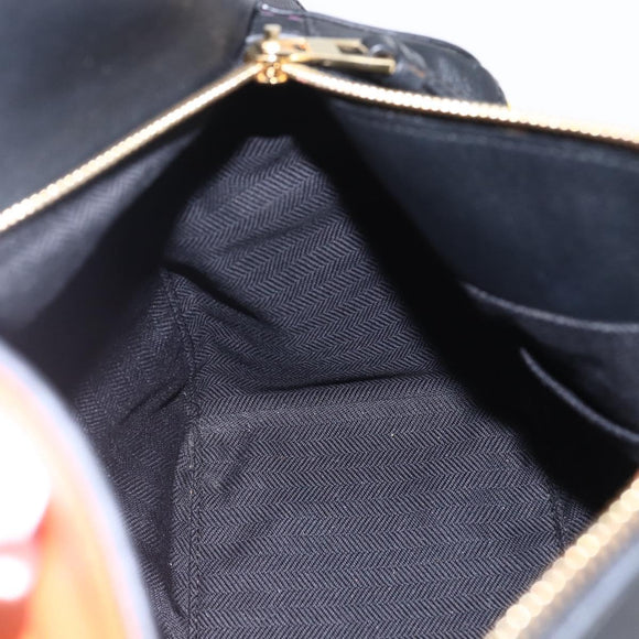 LOEWE Anagram Puzzle bag Shoulder Bag Leather 2way Multicolor Gold Auth 149889SM