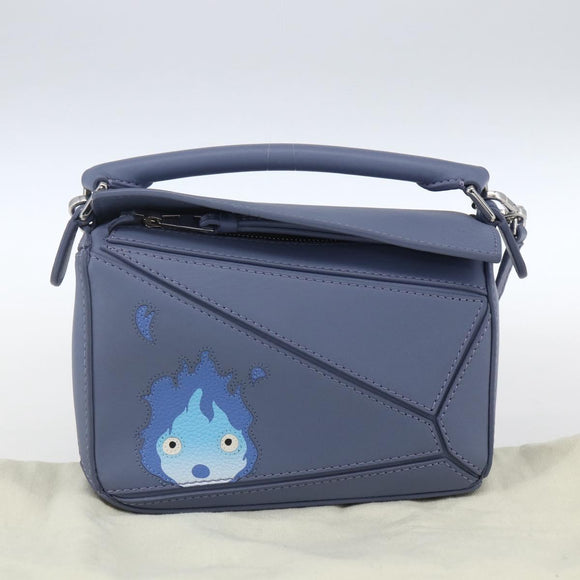 LOEWE × Studio Ghibli Howl's Moving Castle Calcifer Puzzle Bag Auth 149890SM