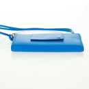 JACQUEMUS Shoulder wallet Leather Blue Gold Auth 149891M-9