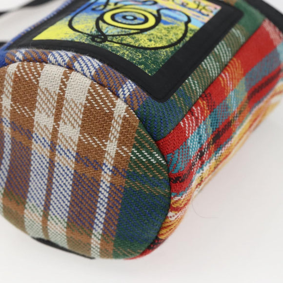 LOEWE × EYE Nature Shoulder Bag Canvas Multicolor Auth 149900SAM