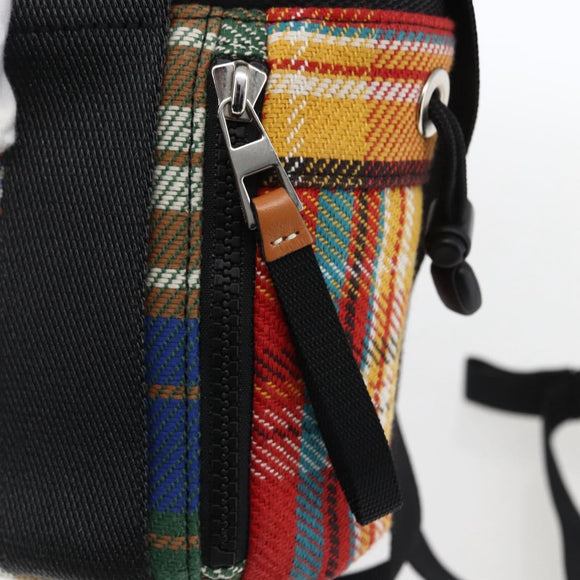 LOEWE × EYE Nature Shoulder Bag Canvas Multicolor Auth 149900SAM