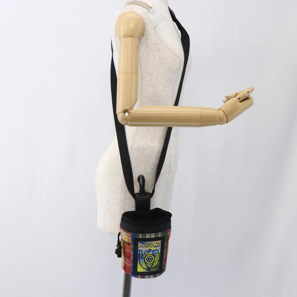 LOEWE × EYE Nature Shoulder Bag Canvas Multicolor Auth 149900SAM