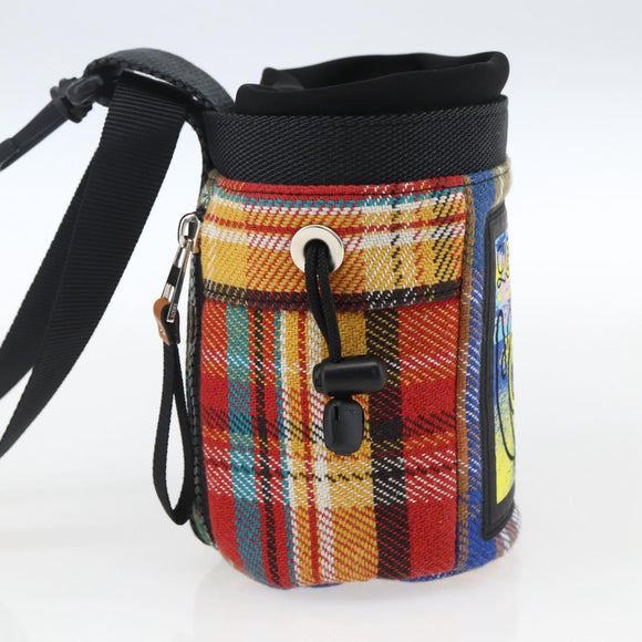 LOEWE × EYE Nature Shoulder Bag Canvas Multicolor Auth 149900SAM