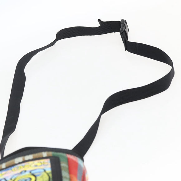 LOEWE × EYE Nature Shoulder Bag Canvas Multicolor Auth 149900SAM