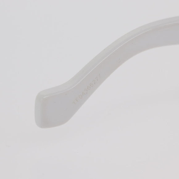 LOEWE Sunglasses Plastic White Auth 149901M