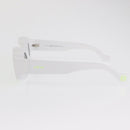 LOEWE Sunglasses Plastic White Auth 149901M-7