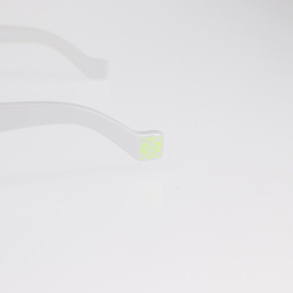 LOEWE Sunglasses Plastic White Auth 149901M